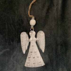 Metal angel ornament
